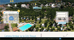 Desktop Screenshot of camping-ametza.com
